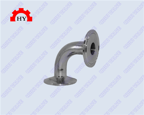 sanitary quick assemble elbow